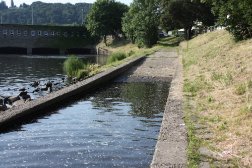 kleine Slipanlage an der Ruhr Slipanlagen für kleine Boote